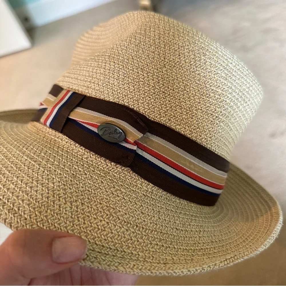 Bailey of Hollywood Salem Braided Toyo Straw Fedora Hat